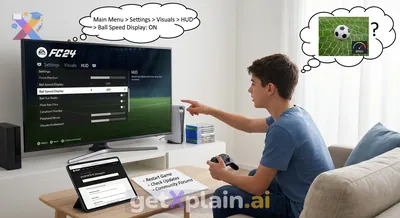 How to Fix Missing Ball Speed Display in EA SPORTS FC 24?