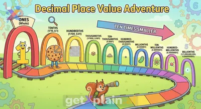 How do we understand decimal place values from tenths to billionths?