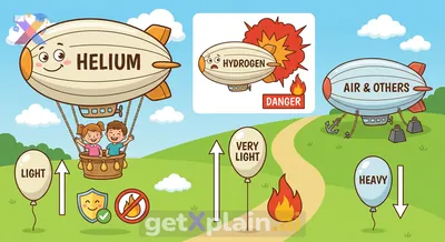 Why is Helium the Safest Gas for Blimps?