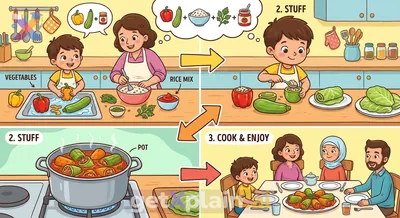 How to Prepare Delicious Egyptian Stuffed Vegetables (Mahshi)?