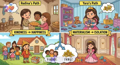 How Do Kindness and Materialism Shape Our Lives?