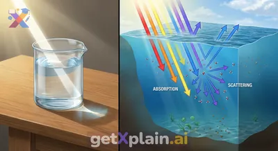 Why is Water Clear But the Ocean Blue?