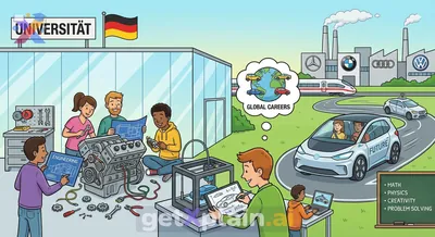 What is it like to study automotive engineering in Germany?
