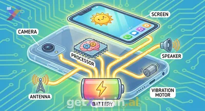 How Does a Mobile Phone Work with Battery Power?