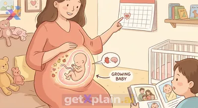 How Does a Baby Grow Inside Mom's Tummy?