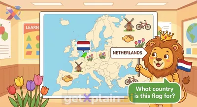 What Country Does the Red, White, and Blue Flag Represent?