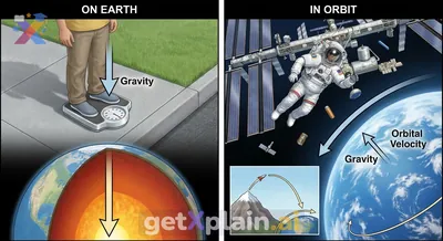 Why Do We Feel Weight on Earth But Not in Space?