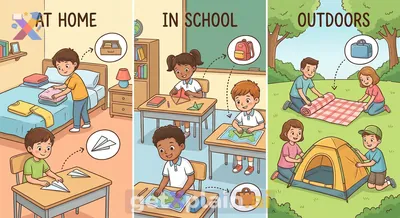 Where and Why Do We Fold Different Things?