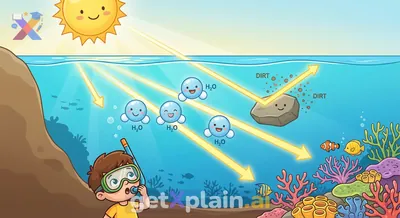 What Makes Water So Clear and Transparent?