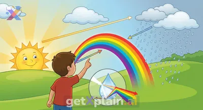 When Do Rainbows Appear in the Sky?