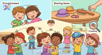 How Do Head Lice Get On Our Hair?