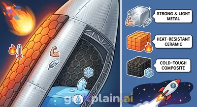What Materials Help Rockets Brave Space?