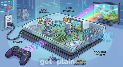 How Does a PlayStation System Work Inside?