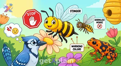 What's the Secret Behind a Bee's Yellow and Black Stripes?