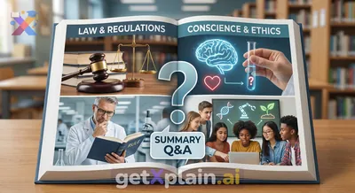 How Do Science, Law, and Conscience Intersect?