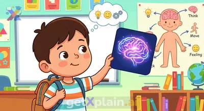 What is the Glowing Brain on This Card?