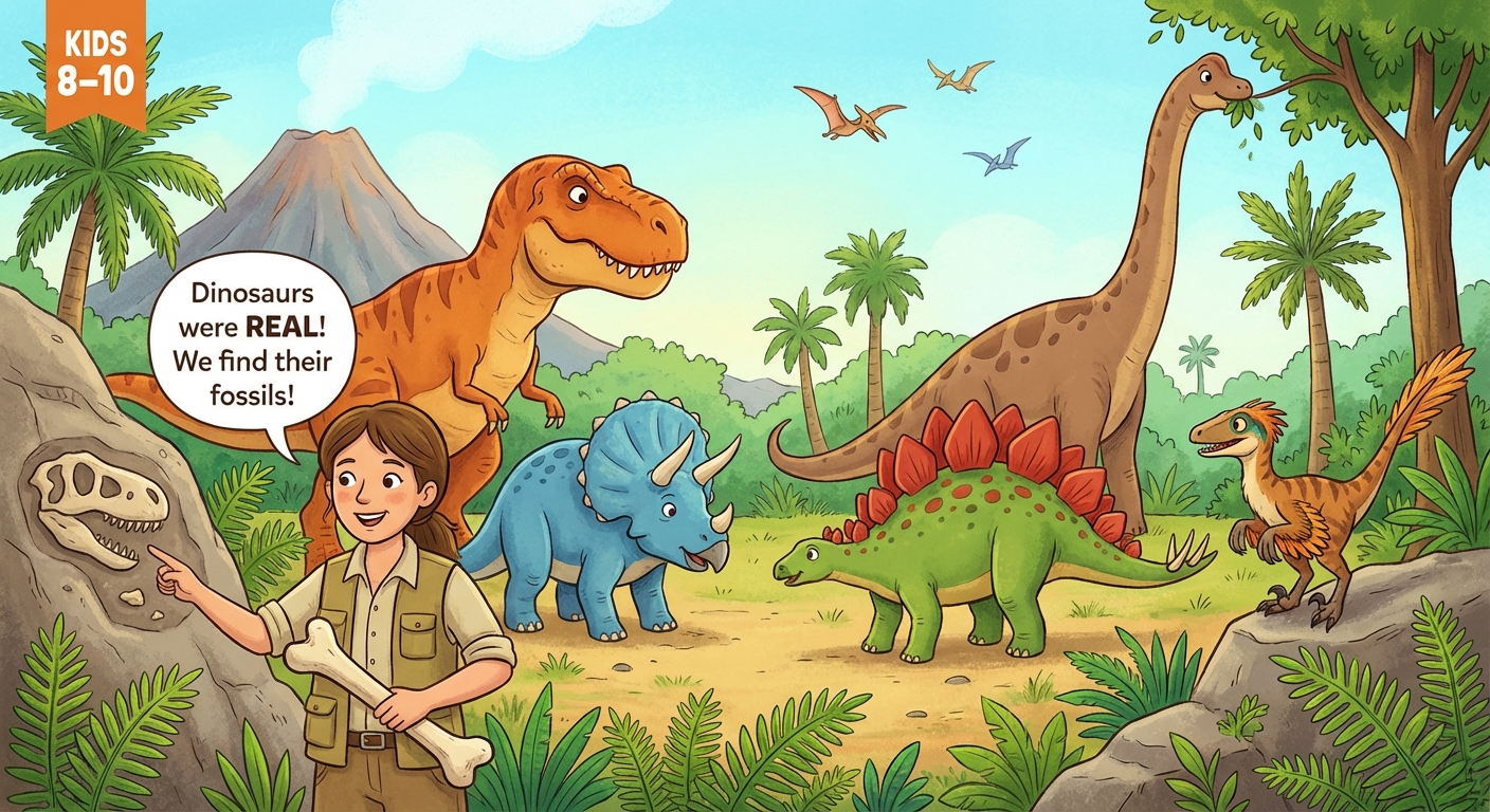 Were Dinosaurs Real? Exploring Famous Types of These Ancient Animals