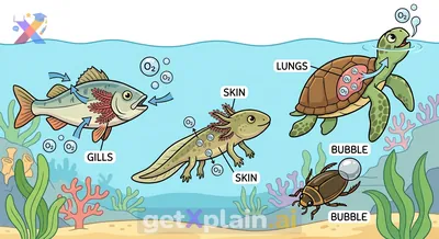How Do Animals Breathe Underwater?