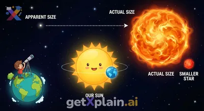 How Big Are Stars Compared to Our Sun?