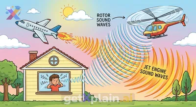 Why Do Airplanes and Helicopters Make Such Loud Sounds?