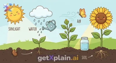 ماذا تحتاج النباتات لكي تنمو وتكون صحية؟