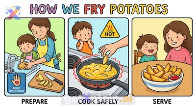 How Can We Fry Potatoes Safely and Deliciously?