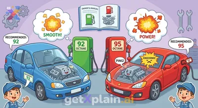 ما الفرق بين بنزين 95 و92؟