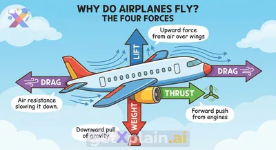 How Do Heavy Airplanes Manage to Fly in the Sky?