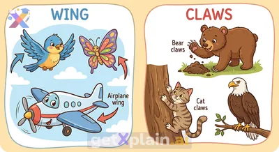 What Do 'Wing' and 'Claws' Mean?