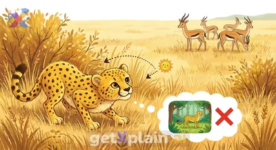 Why Are Cheetahs Yellow and Spotted?