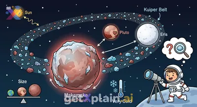 What is Makemake and its place in our solar system?