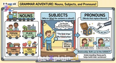 What Are Nouns, Subjects, and Pronouns in Grammar?
