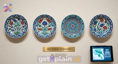 Which Culture Do These Decorative Plates Represent?