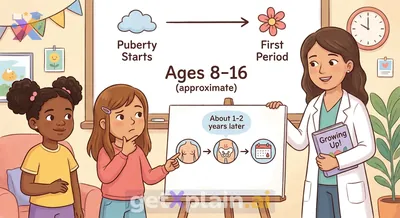 When Do Girls Usually Get Their First Period?