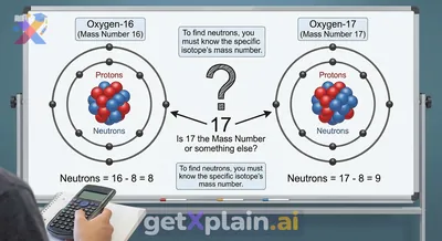 What Information is Needed for Oxygen's Neutron Count?