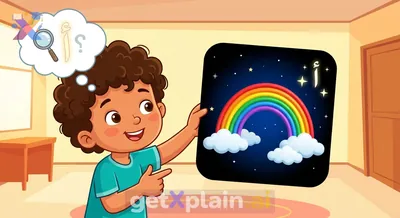 Can You Find the Letter Alif on the Rainbow Card?
