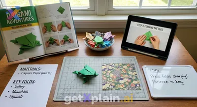 How Can We Make a Fun Origami Frog?
