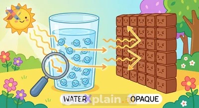 Why Can We See Through Water So Clearly?