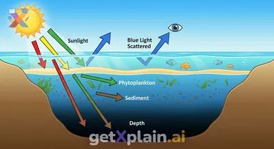 What Makes the Ocean Blue and Its Shades Change?
