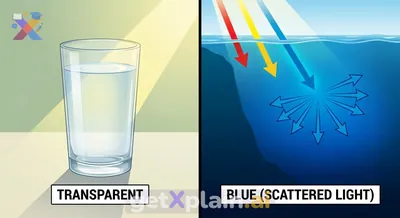 What Makes the Sea Look Blue or Clear?