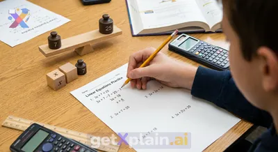 How Do We Solve Linear Equations from a Math Worksheet?