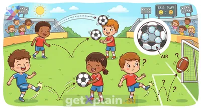 Why Are Footballs Round for Kicking Fun?
