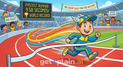 Who is Recognized as the Fastest Man in the World?