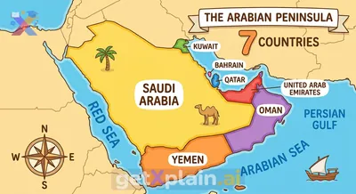 What Countries Are Part of the Arabian Peninsula?