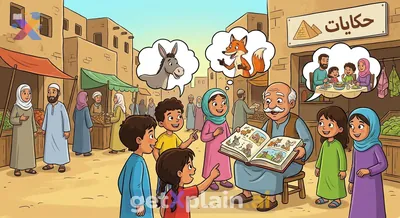 What Makes a Fun, Illustrated Story in Egyptian Arabic?