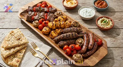 What Delicious Foods Are On a Mixed Grill Platter?