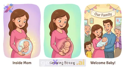 How Do Babies Grow and Arrive?