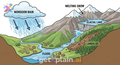 What Caused the Recent Flooding in Nepal?