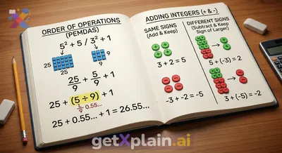 How Do I Calculate With Powers and Positive/Negative Numbers?