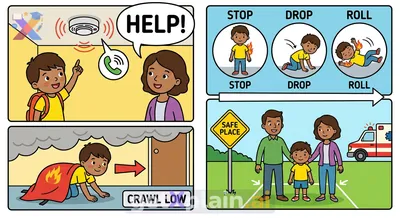 How Can We Stay Safe During a Fire?